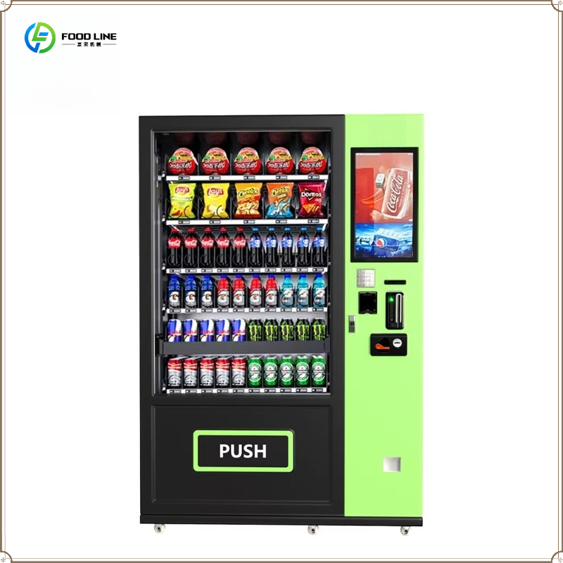 Food Snacks Drinks - 식음료 스낵용 자동 스마트 터치스크린 자판기