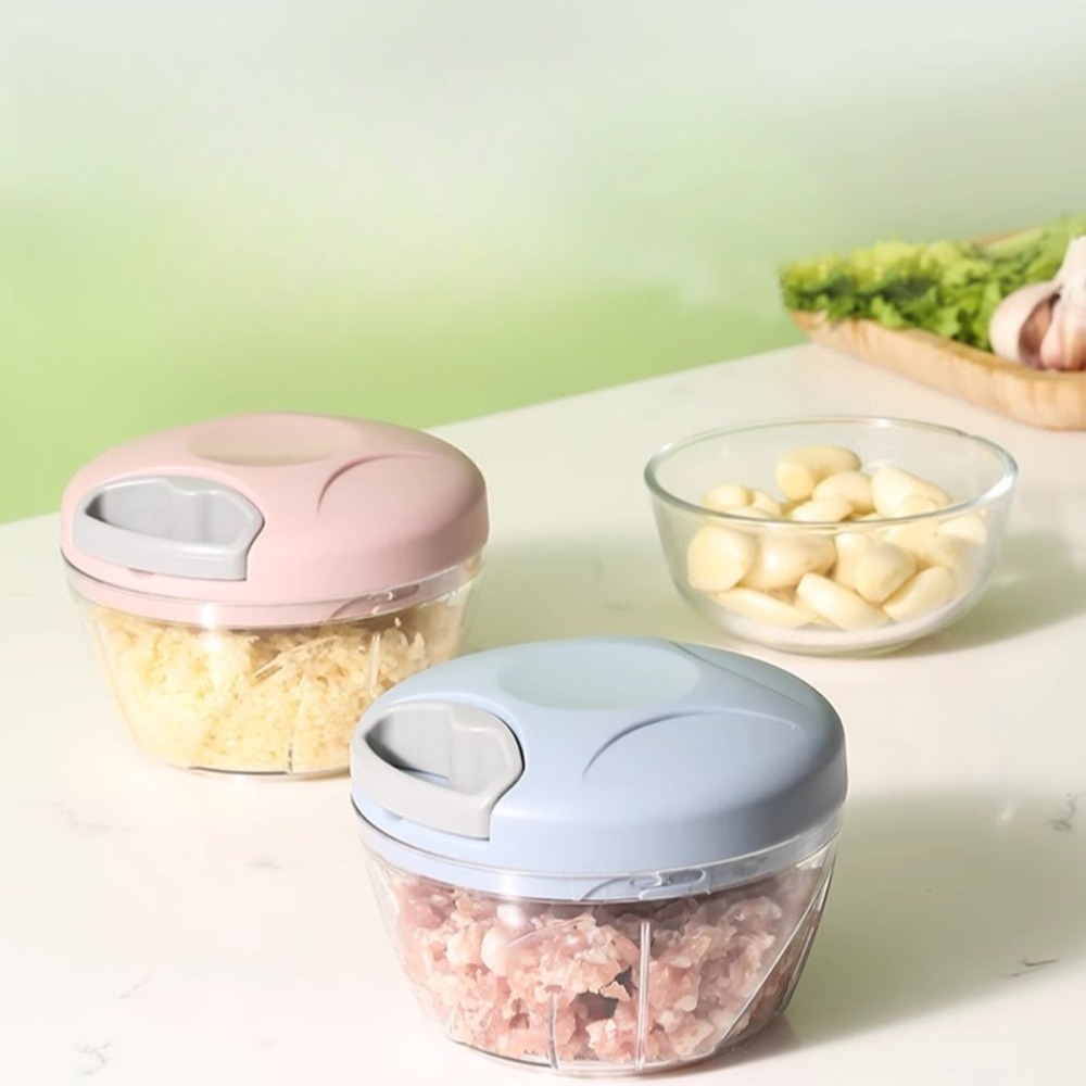 Food & Snacks Coloring - 수동 프로세서 500ml-3개의 칼날이 있는 푸드