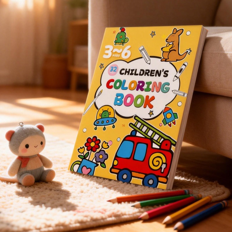 Food Snacks Coloring Book - 어린이 그림책, 컬러 케이스, 그래피티 만화