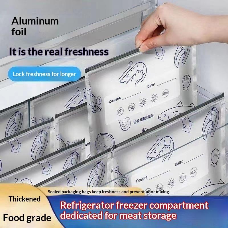50Pcs 재사용 가능한 알루미늄 호일 식품 저장 가방 - Snacks Food Labels 리뷰 및 가격