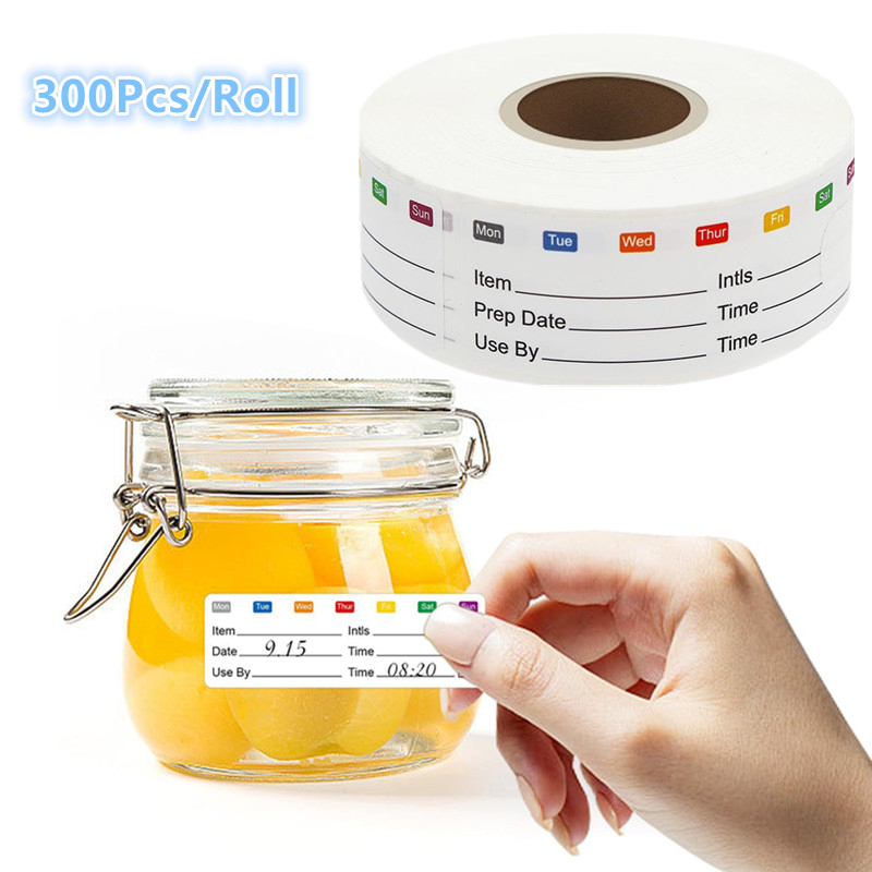 300Pcs/Roll 캔디 보관 유통기한 라벨 자체 접 - Snacks Food Labels 리뷰 및 가격