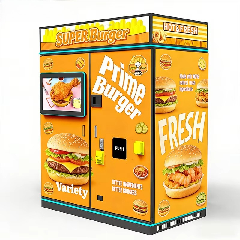 맞춤형 패스트푸드 자판기 전자레인지 SDK 햄버거 아침 - Food In Snacks 리뷰 및 가격