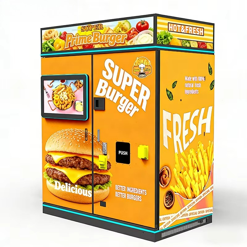 맞춤형 패스트푸드 자판기 전자레인지 SDK 햄버거 아침 - Food In Snacks 리뷰 및 가격