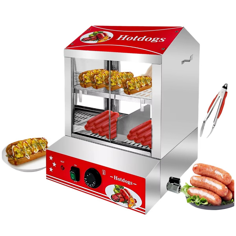 상업용 자동 핫도그 빵 보온기 효율적인 식품 가공기 ( - Food Processor Snacks 리뷰 및 가격