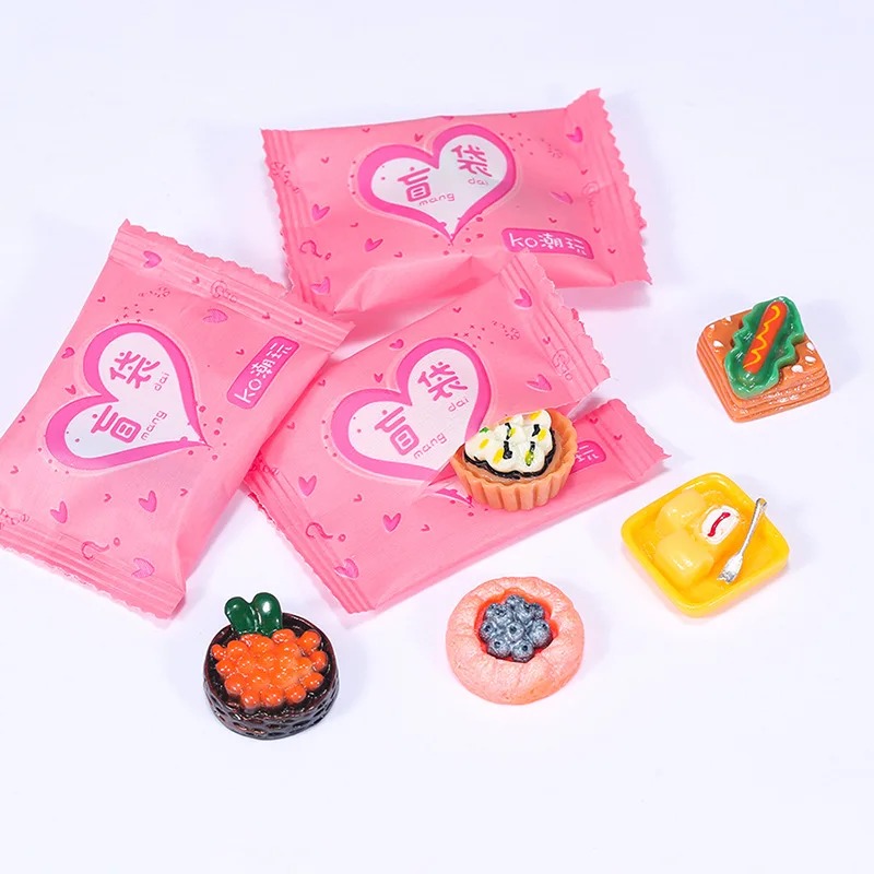 랜덤 스타일 가방 미니어처 음식 장난감 미니 모델 장난 - Food Snacks Drinks 리뷰 및 가격