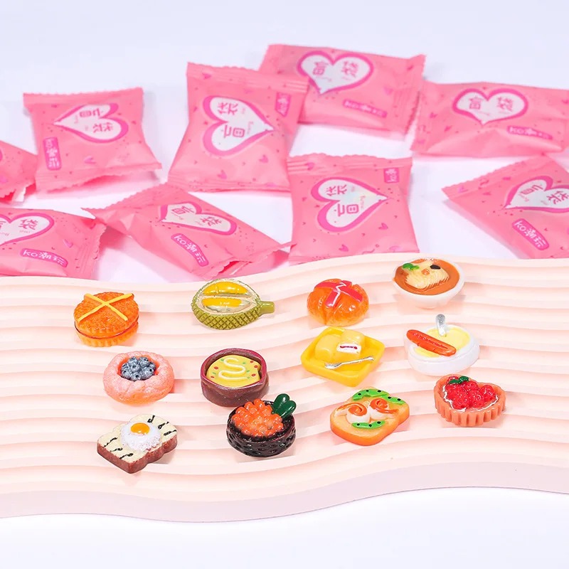 랜덤 스타일 가방 미니어처 음식 장난감 미니 모델 장난 - Food Snacks Drinks 리뷰 및 가격